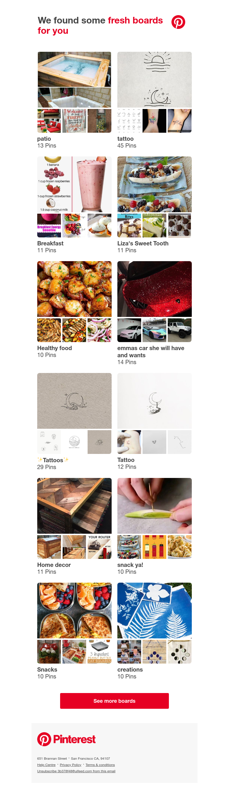 Pinterest - patio, tattoo and 12 other boards like yours