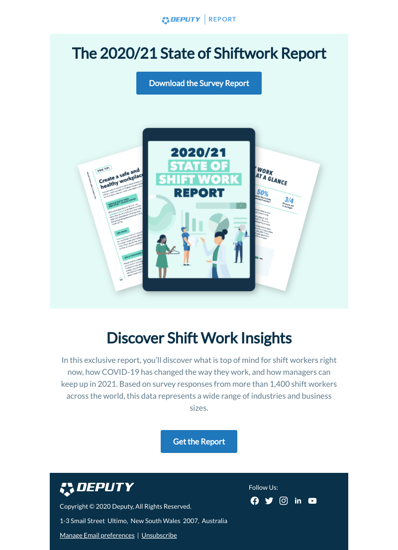Deputy - [Report] 1,400 shift workers share their insights