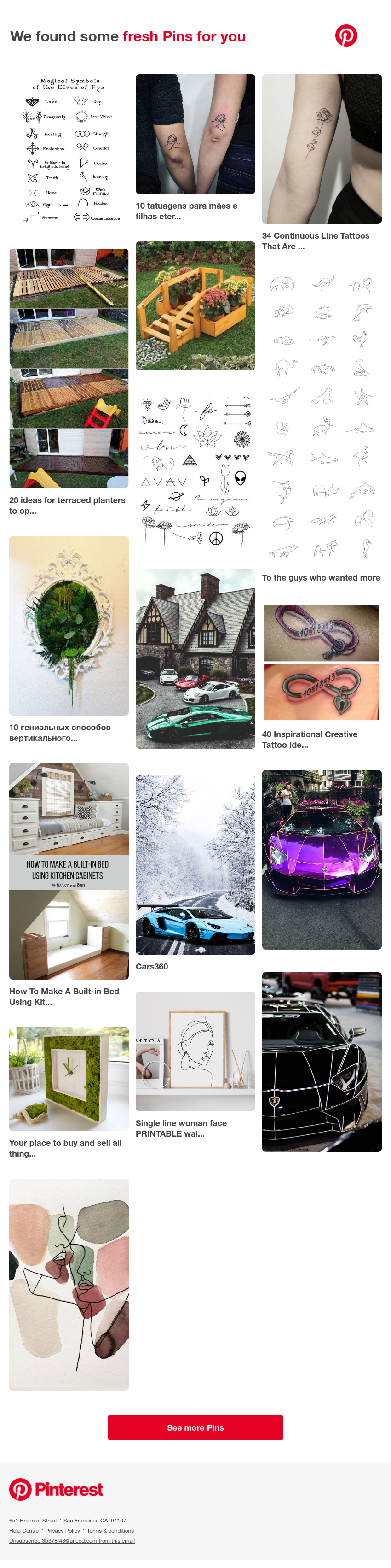 Pinterest - We think you might like these 17 ideas
