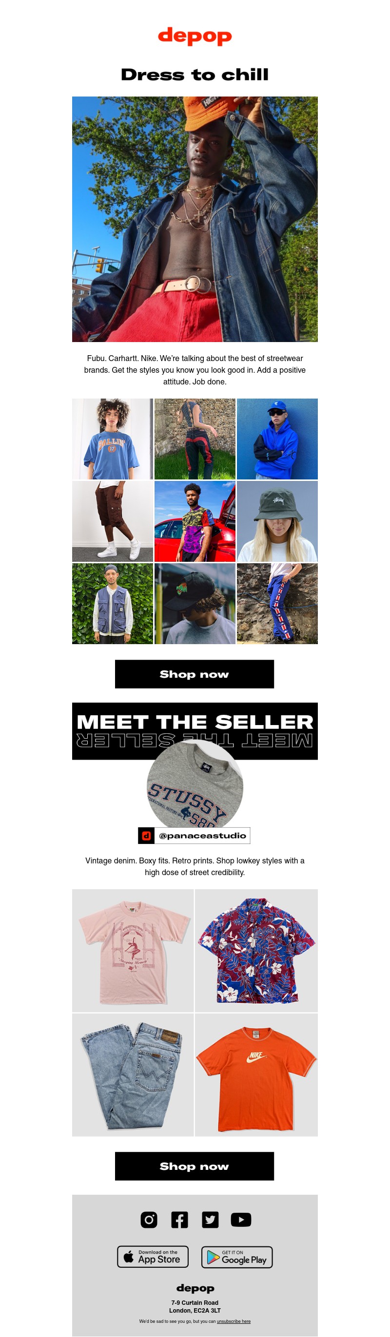 Depop - Look cool without even trying