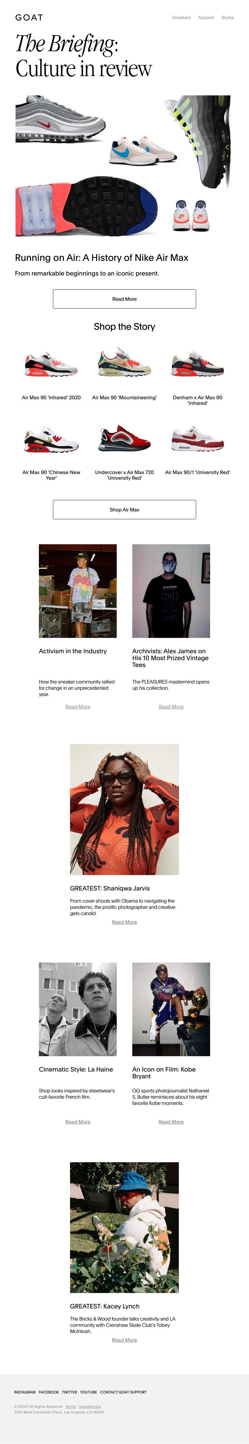 Goat - The Briefing: Culture in review