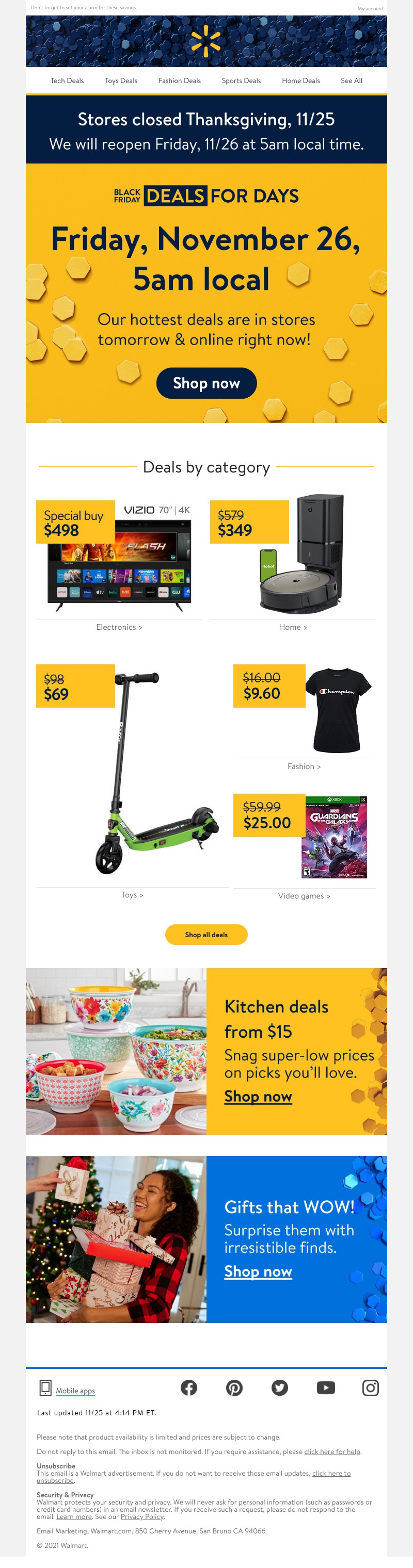 Walmart - You’re invited to SAVE BIG
