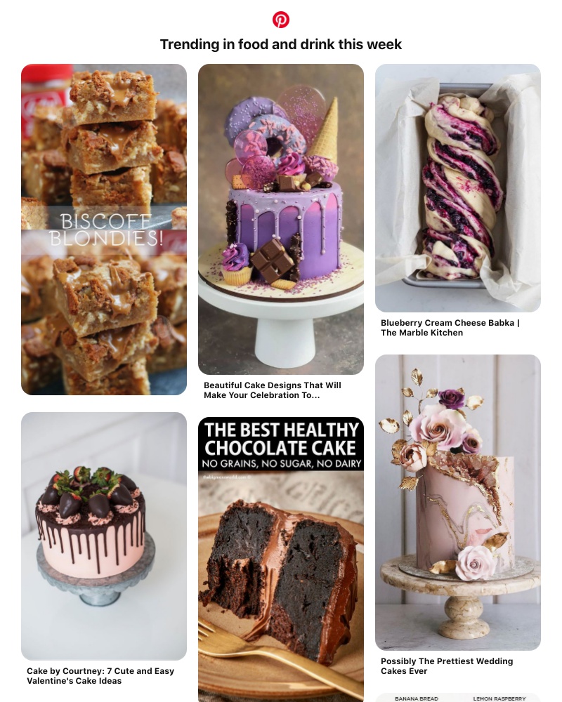 Pinterest - 🍰 Cake, Potato bread and more Pins trending on Pinterest
