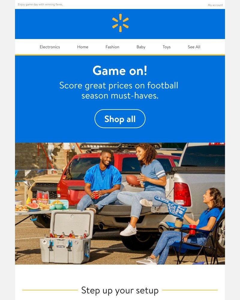 Walmart - Calling all football lovers! 🏈