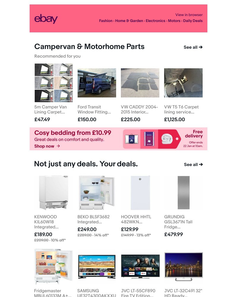 eBay - Campervan & Motorhome Parts we've picked for you!