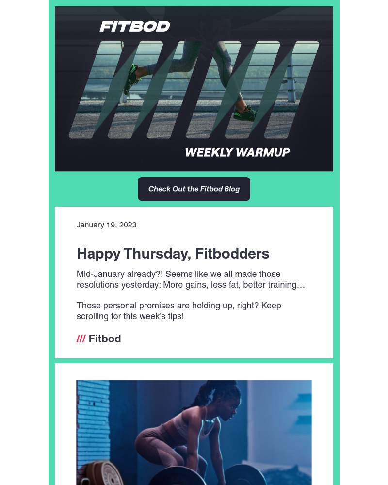 Fitbod - 💪Can light weights build muscle? [Weekly Warmup]