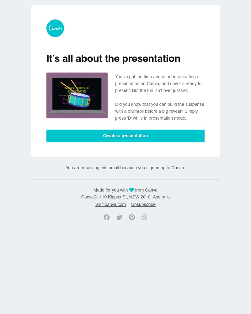 Canva - Can we get a drum roll, please?