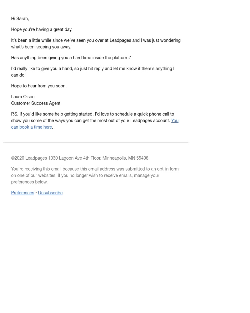 Leadpages - Can we help?
