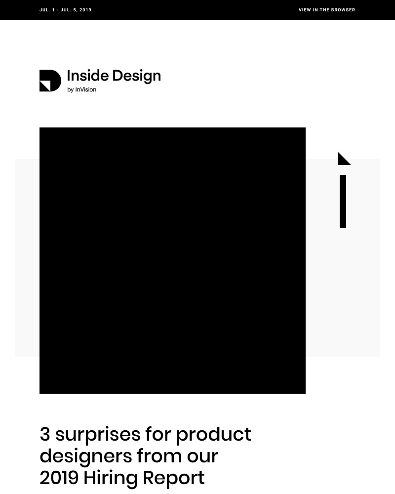 InVision - Can you take me hire?