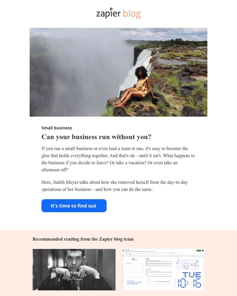 Zapier - Can your business run without you?
