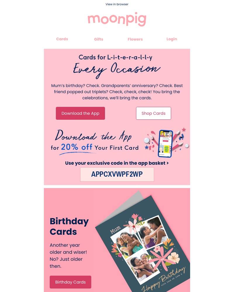 Moonpig - Cards for e-v-e-r-y-o-n-e! 👵🧔👧👶