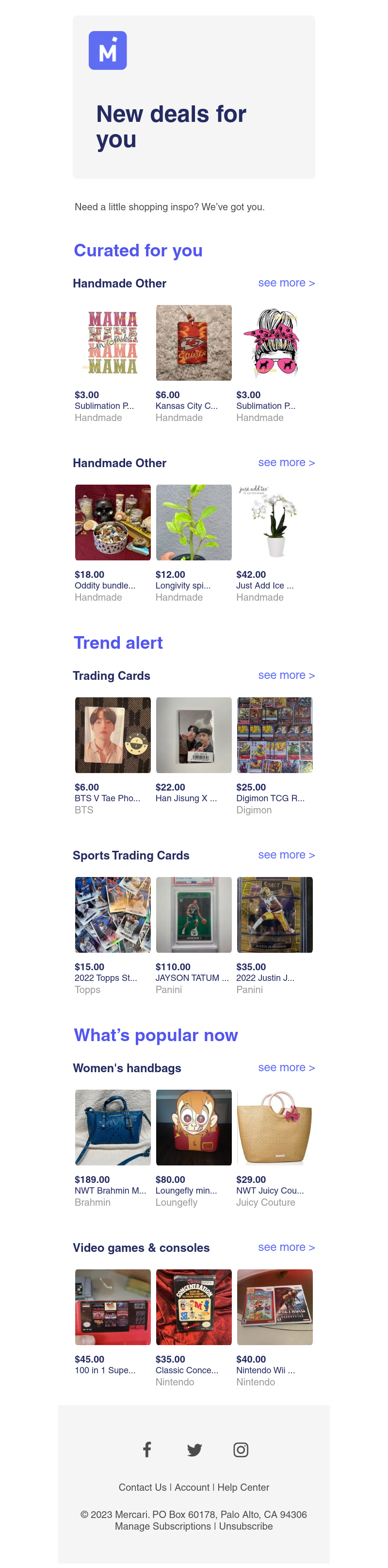 Mercari - We’ve missed you! Here’s what’s new