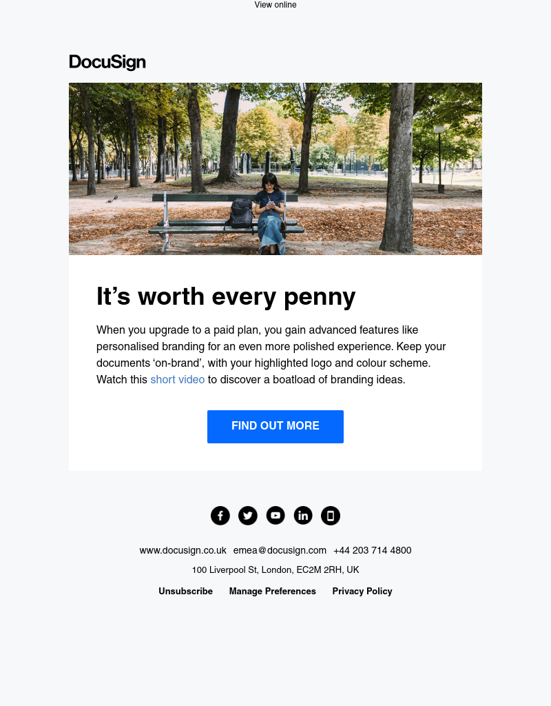 HelloSign - Congrats on sending an envelope!
