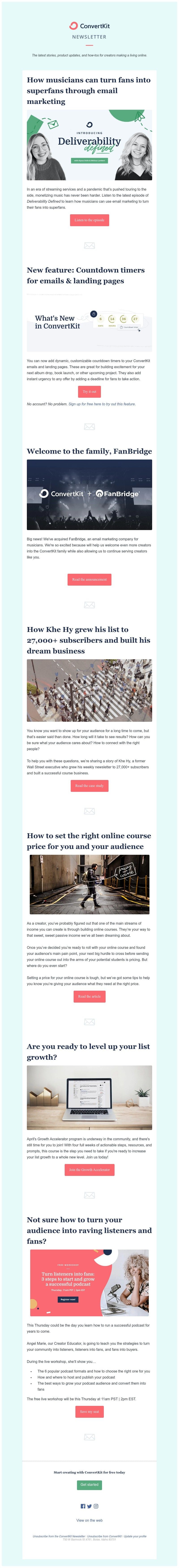ConvertKit - How Khe Hy grew his list to 27,000+ subscribers
