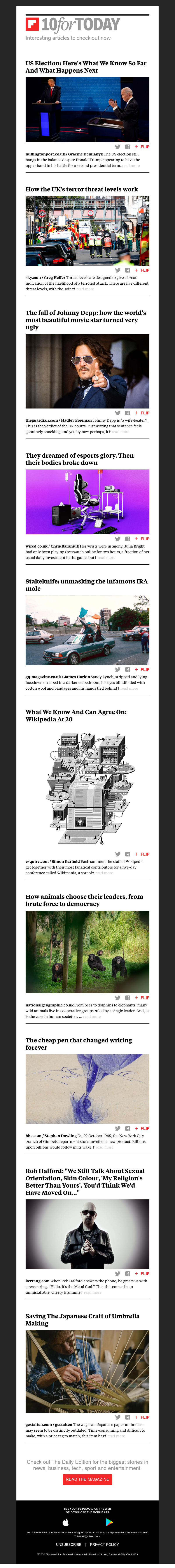 Flipboard - What happens next in the US election?