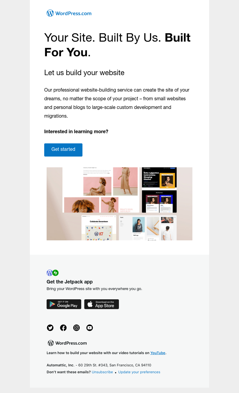 WordPress - Need a hand? Our experts can help.