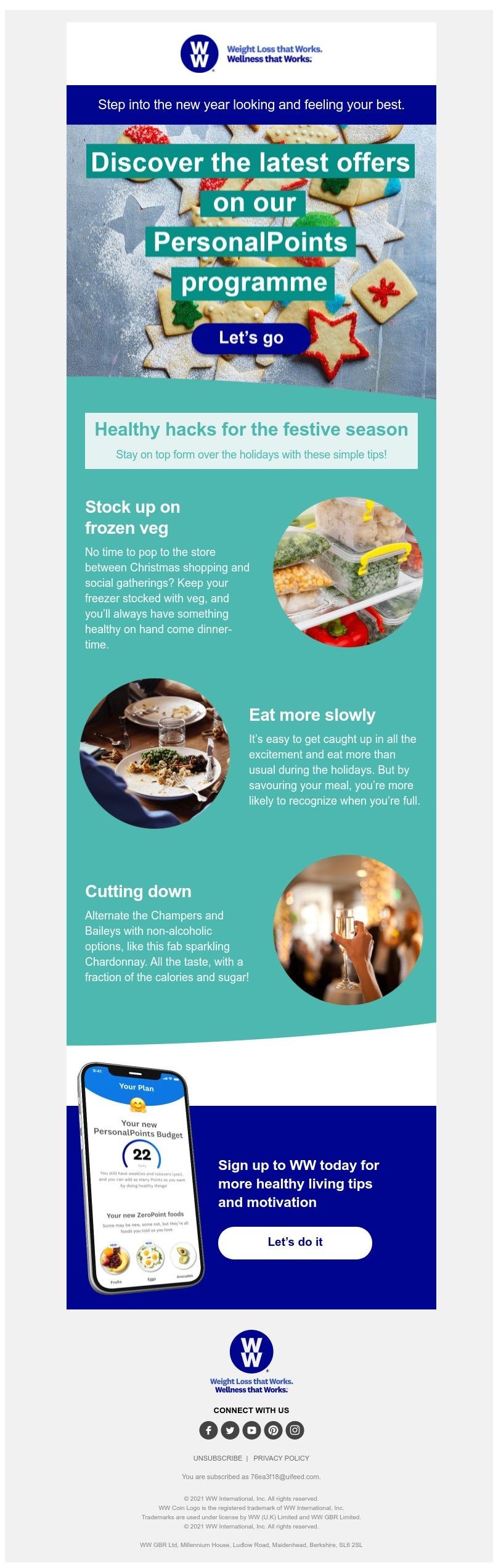 WW (Weight Watchers) - Healthy hacks for the holidays 🎄🎅