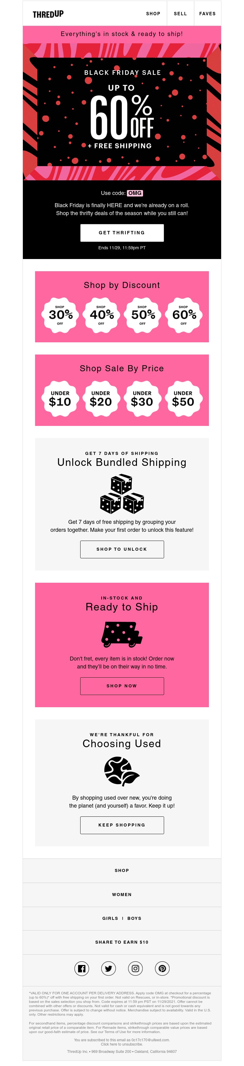 thredUP - 🚨 URGENT: The deals are waiting