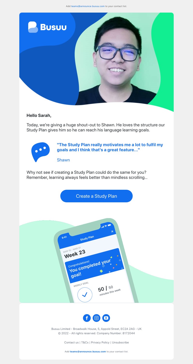 Busuu - Tired of scrolling? 🤷‍