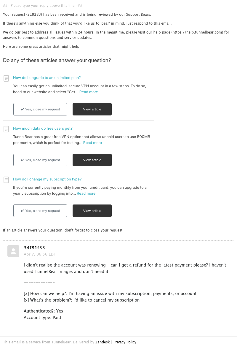  - Bear-illiant solutions to your request