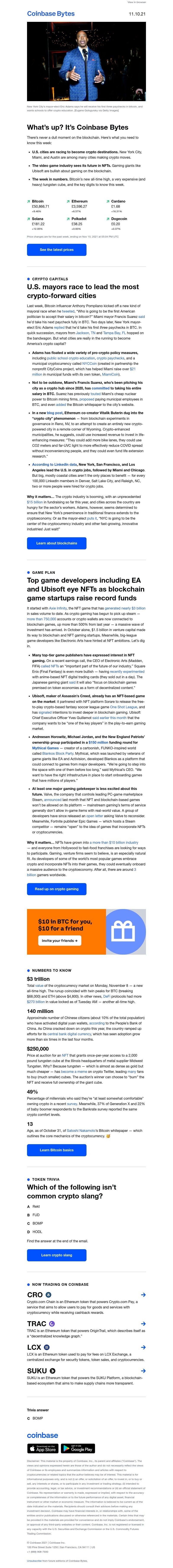  - BTC and ETH hit all-time highs