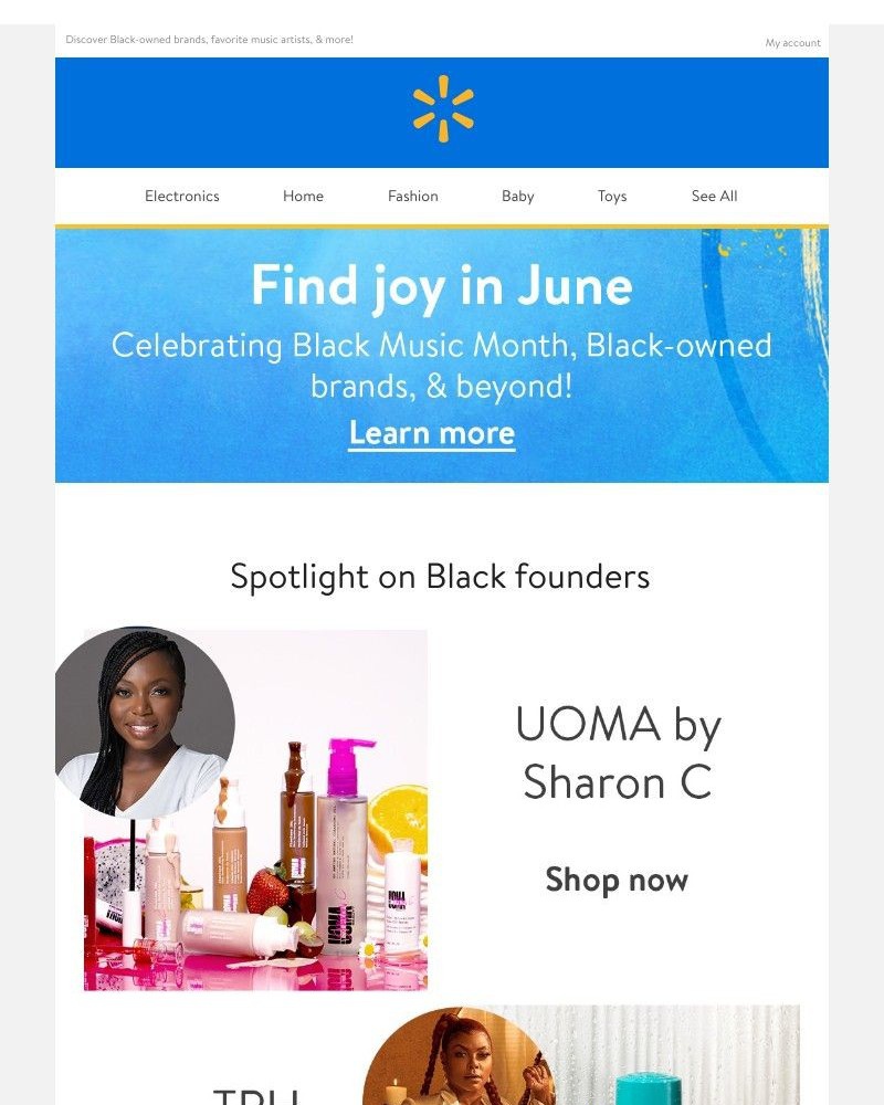 Walmart - Celebrating Black culture