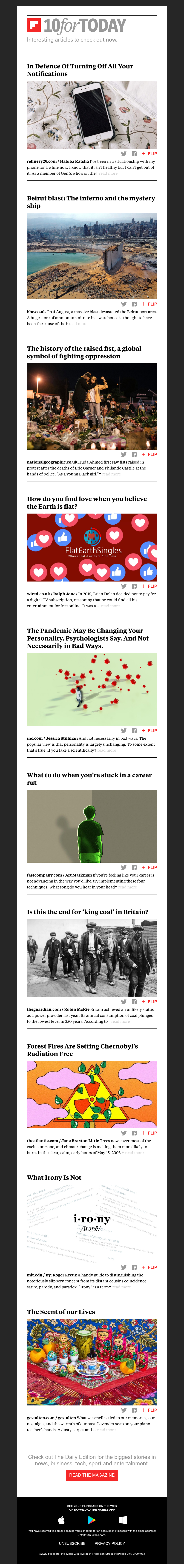 Flipboard - In defence of turning off all your notifications