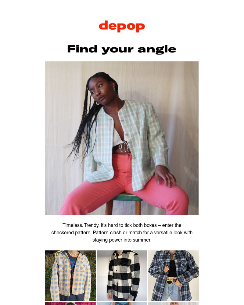 Depop - Check every box