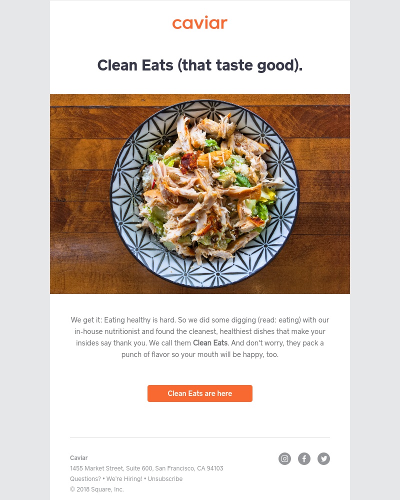 - Clean Eats: Healthy dishes that actually taste good