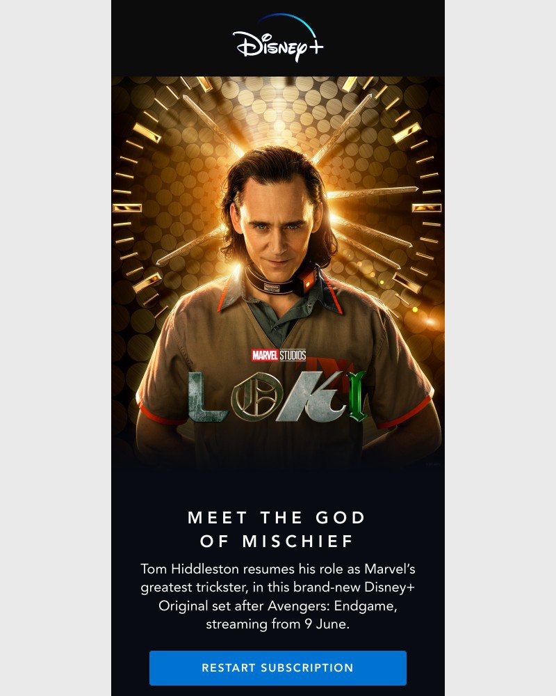 Disney+ - Coming soon: Loki
