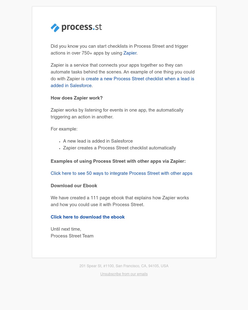 Process Street - Connect Process Street to your favorite apps