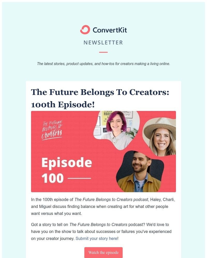 ConvertKit - [ConvertKit Newsletter] Creating art for what others want vs. what you want