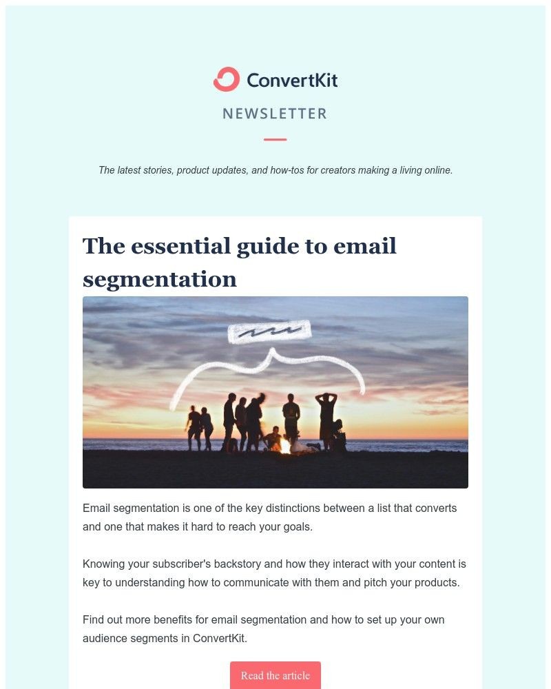 ConvertKit - [ConvertKit Newsletter] The essential guide to email segmentation