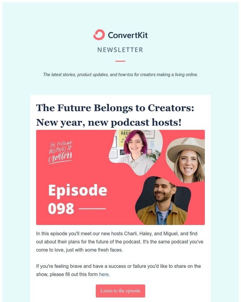 Onboarding on ConvertKit video screenshot