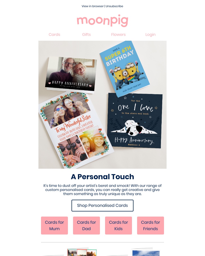 Moonpig - Create your own masterpiece...🎨👩‍🎨