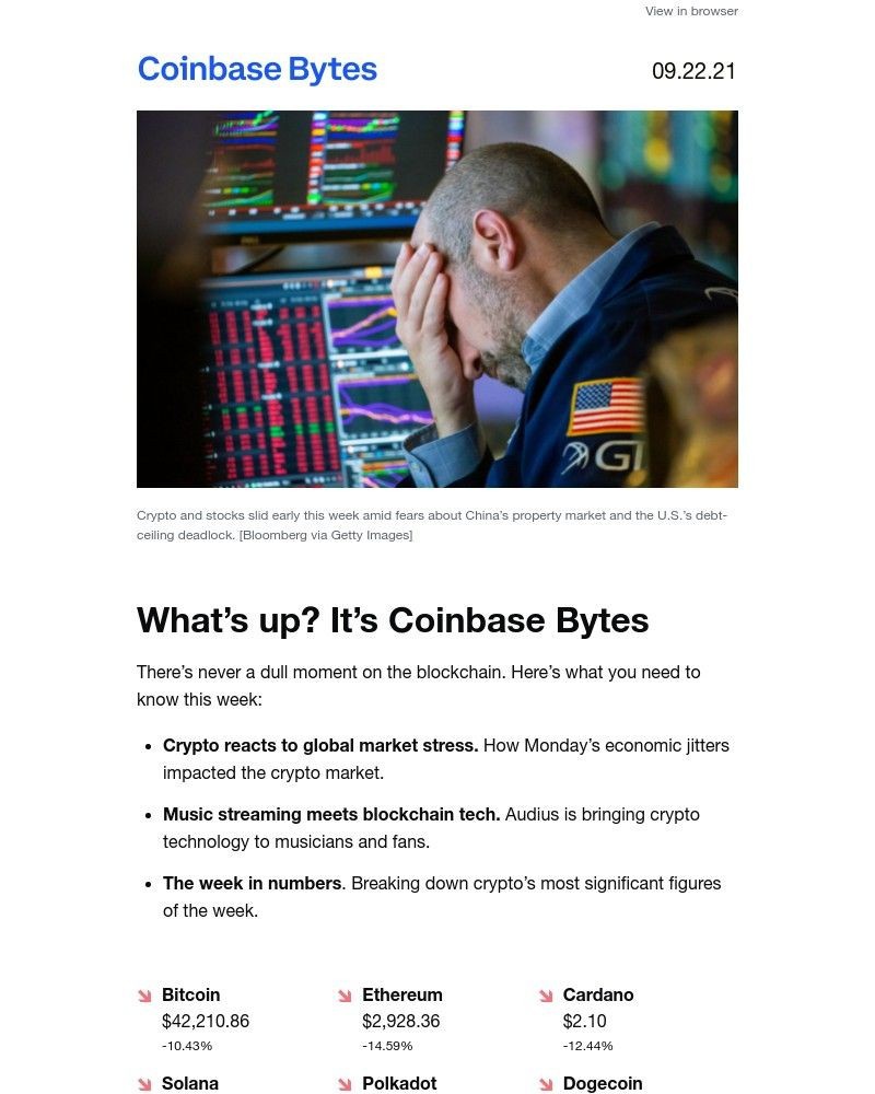  - Crypto reacts to global market stress