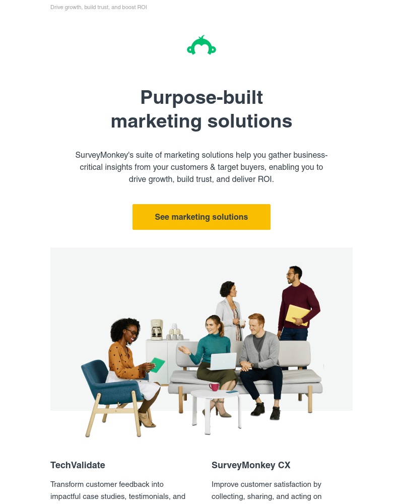 SurveyMonkey - Curious how marketers can drive growth & boost ROI?