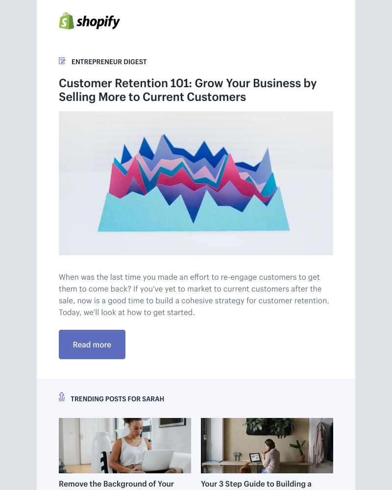 Shopify - Customer Retention 101: Grow Your Business by Selling More to Current Customers