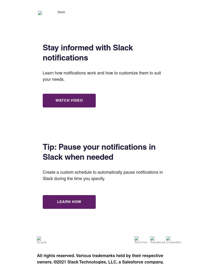 Slack - Customize notifications to keep up with what matters to you