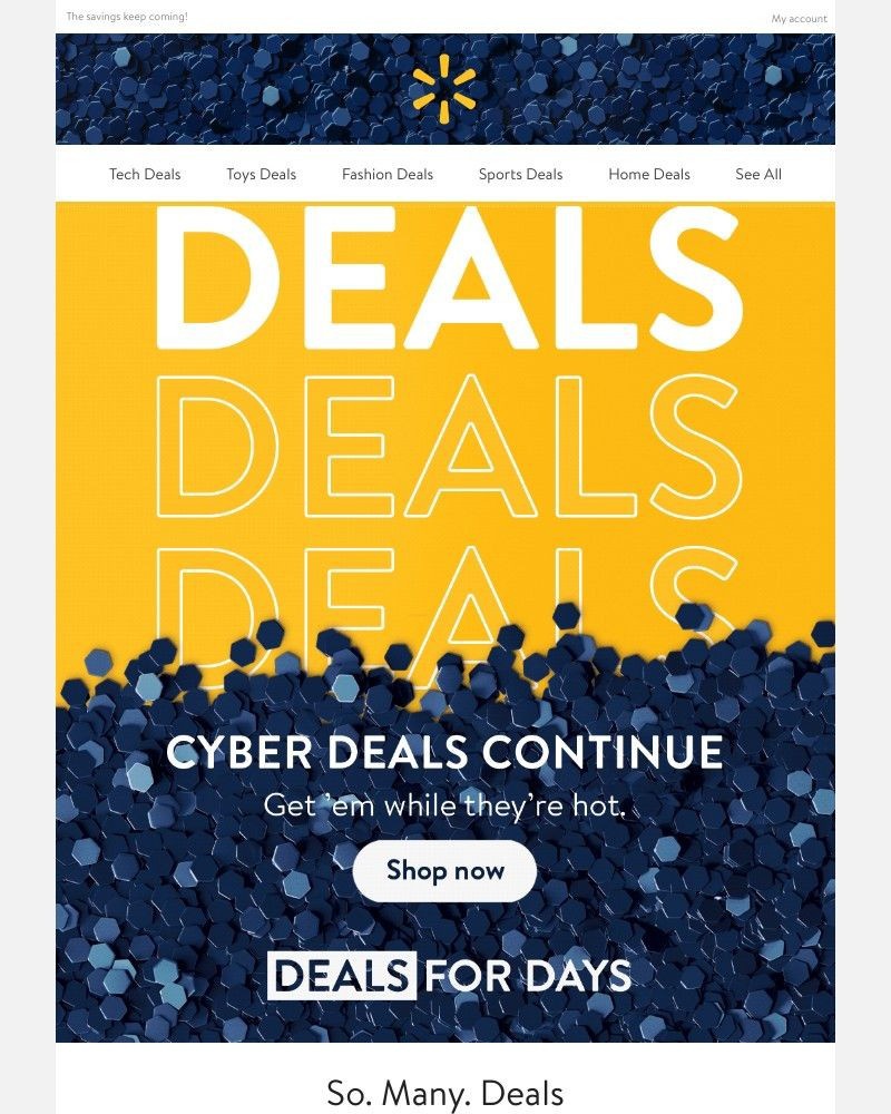 Walmart - 📟 CYBER DEALS EXTENDED 📟