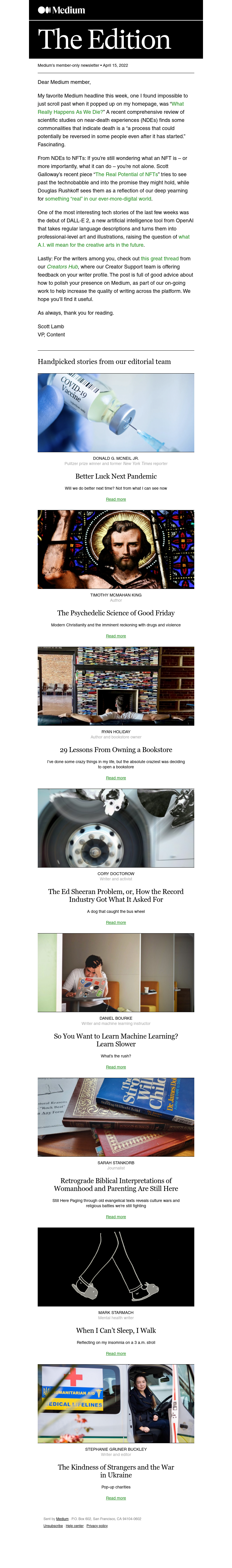Medium - The Edition: What really happens as you die?