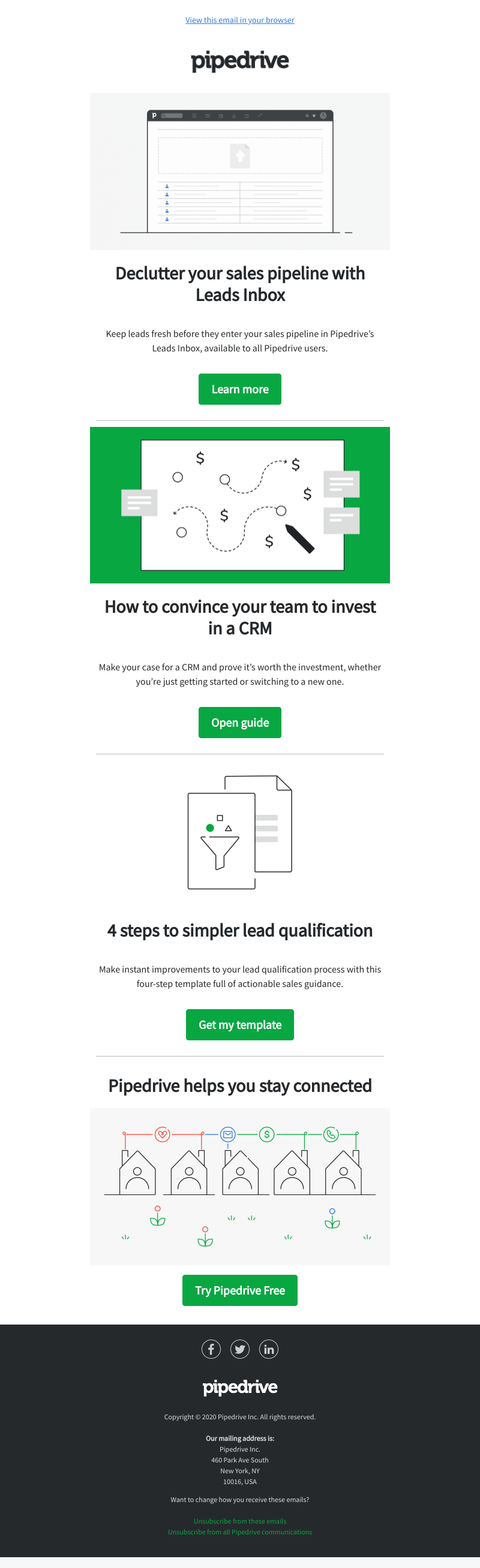 Pipedrive - 📣Announcing Pipedrive’s new Leads Inbox feature 📣