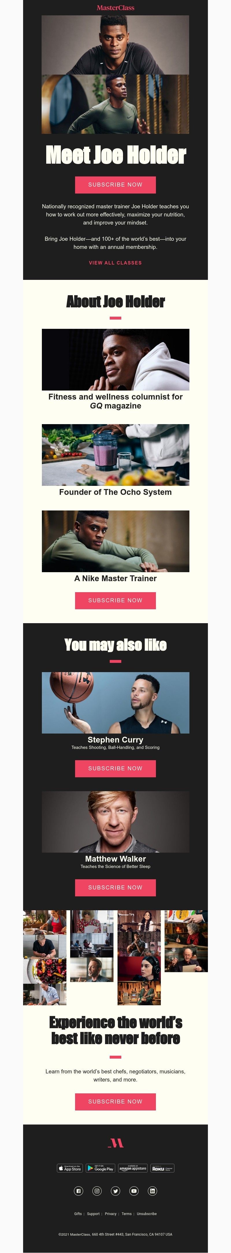  - Work harder and smarter with a master trainer