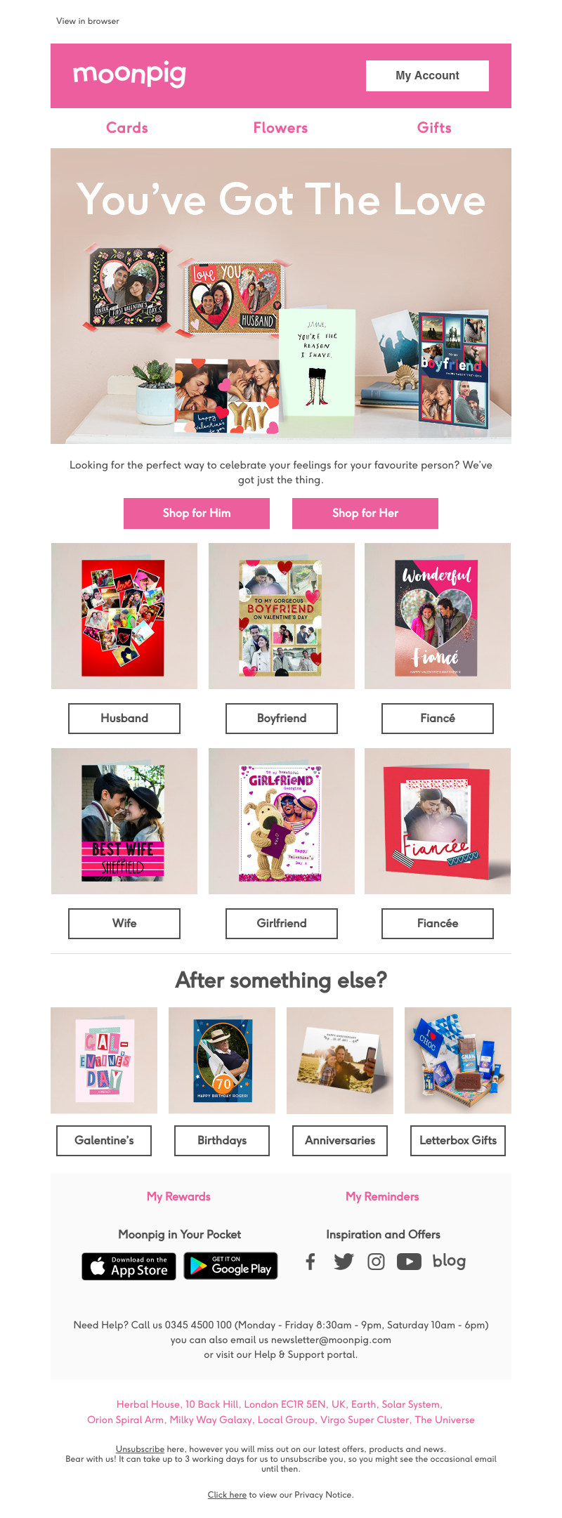 Moonpig - What are you going to get them?