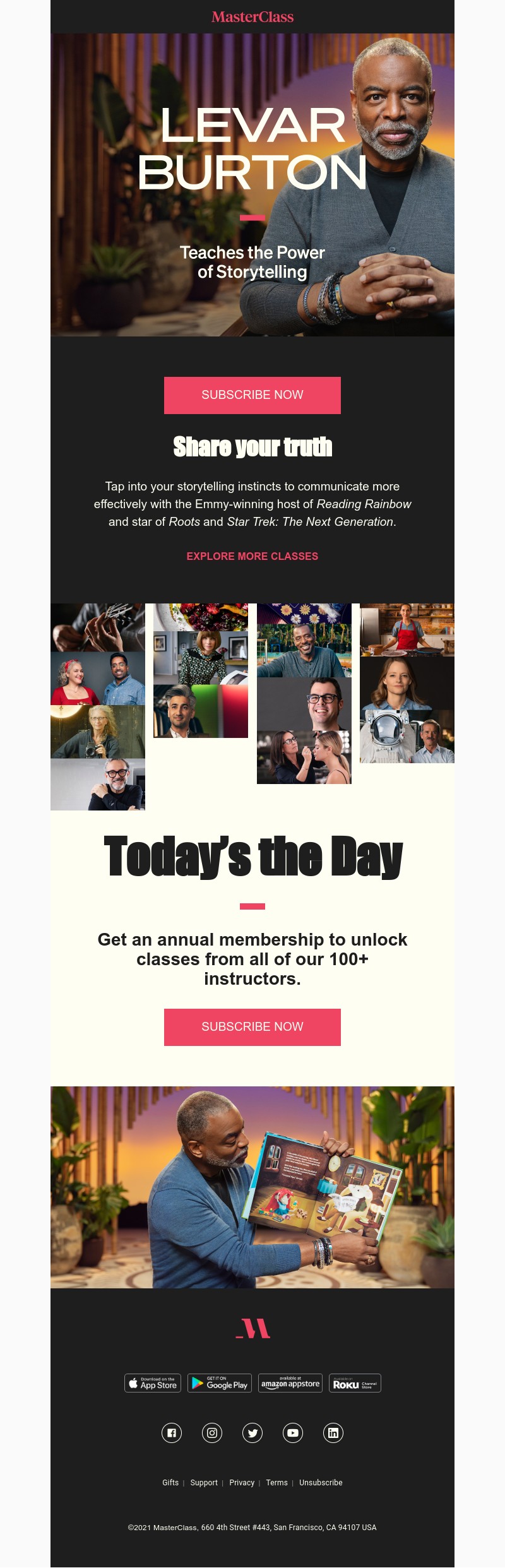  - Meet your new instructor: LeVar Burton