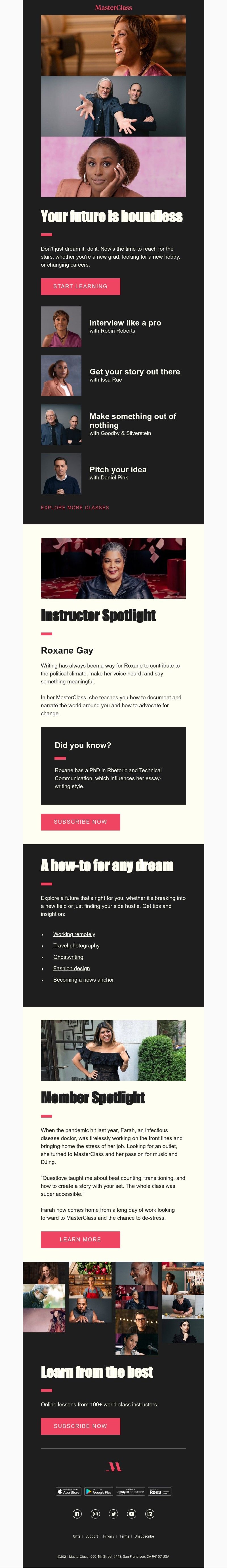  - Make that dream a reality