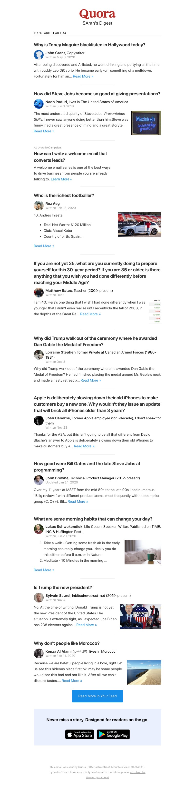 Quora - Why is Tobey Maguire blacklisted in Hollywood today?