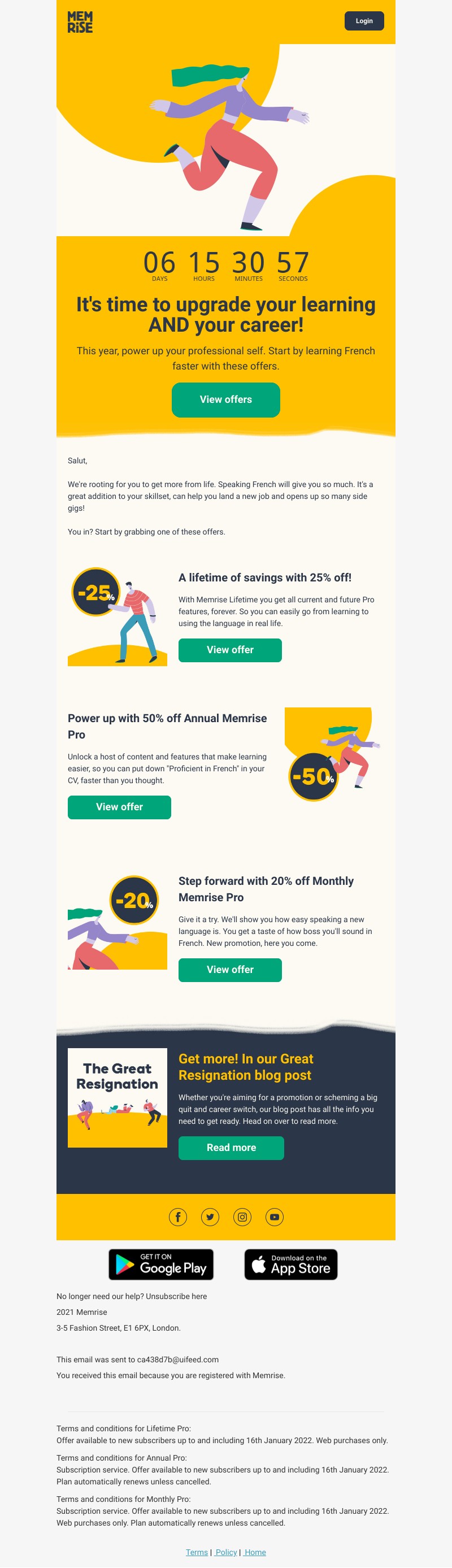 Memrise - 2022: Upgrade your learning AND your career! 📈💵