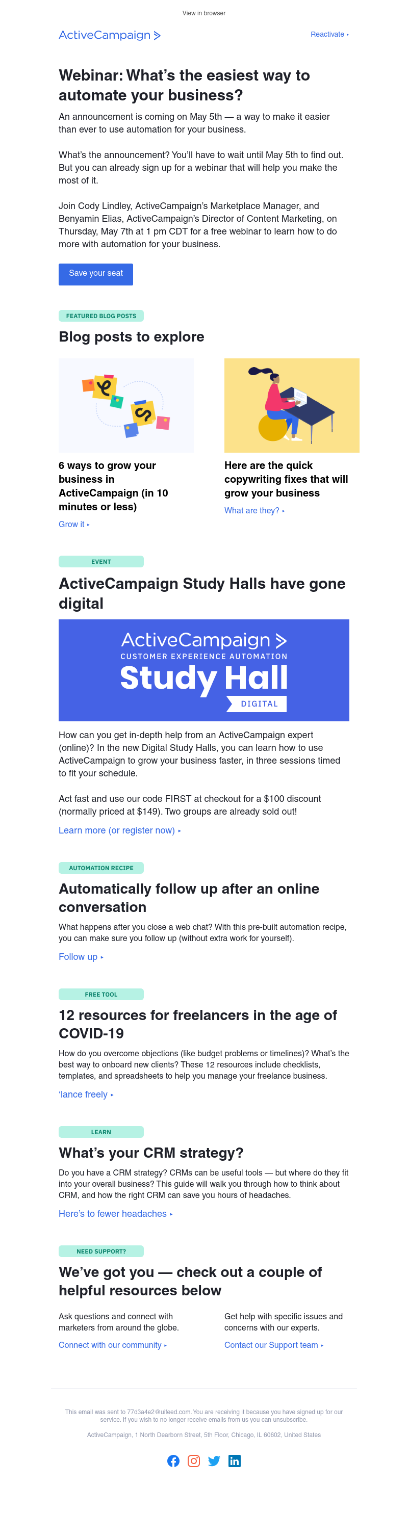  - Something new is coming May 5th (and other stories)