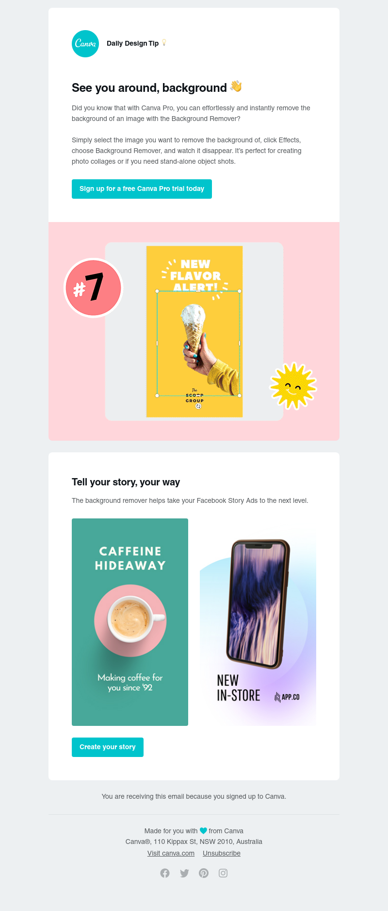 Canva - Remove the hassle of removing the background
